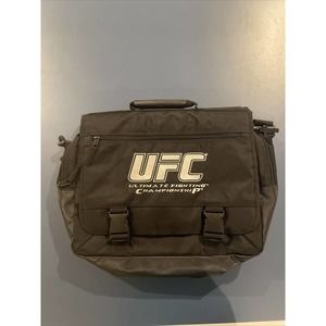 UFC Ultimate Fighting Championship Embroidered Messenger Shoulder Bag CLEAN
